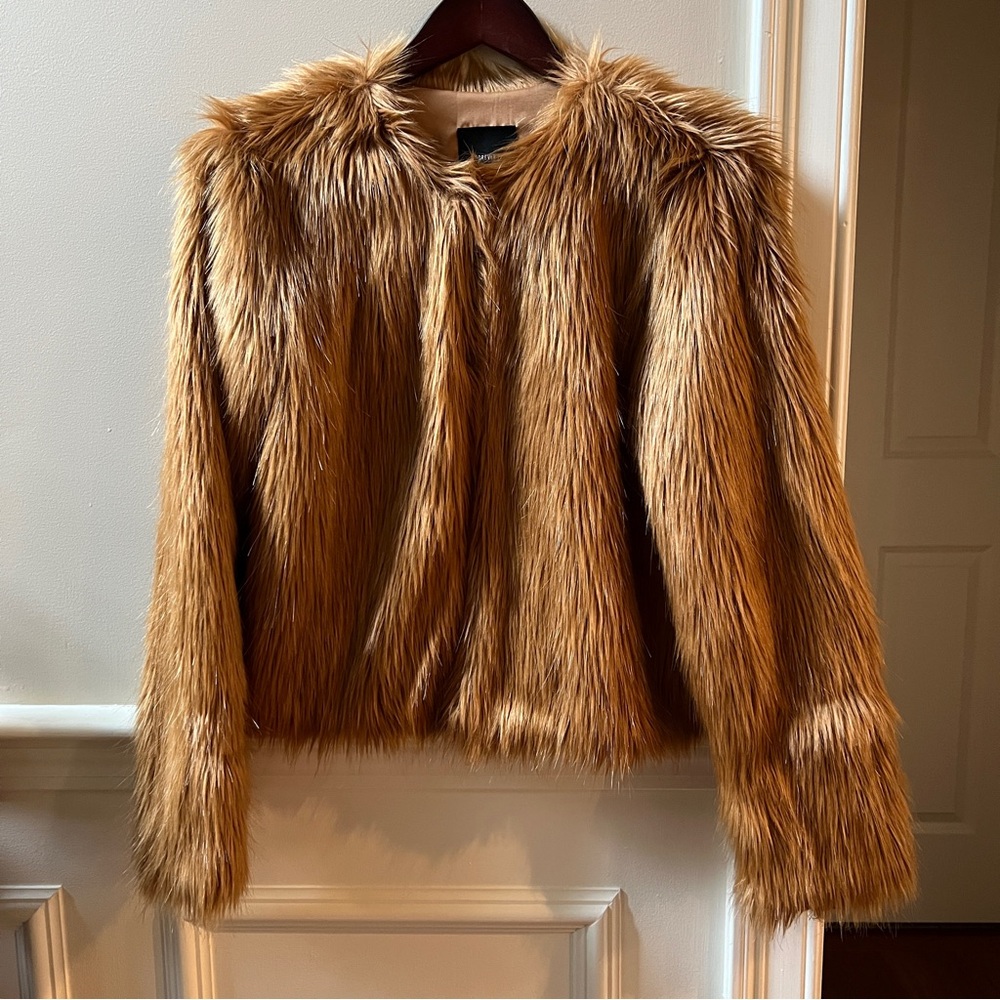 Forever 21 Brown Faux Fur Jacket